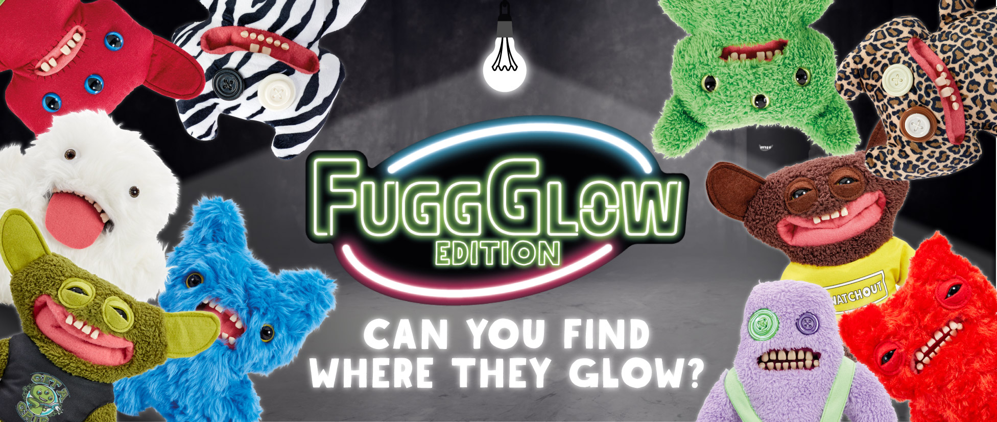 Fugglow Series - Glow in the Dark Fugglers